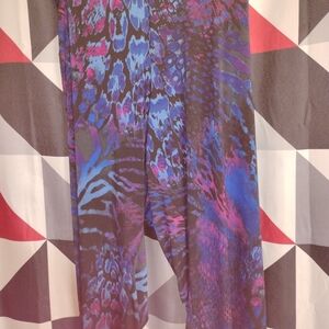 Serengeti Multicolor Abstract Print Fabric